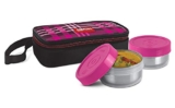 Milton Capsule Stainless Steel Lunch Box, Pink