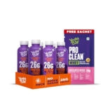 Yogabar Protein Shake, with 26g Protein, No Added Sugar, Pack of 6 (250ml, Cold Coffe) with Free whey protein 35g Sachet pack