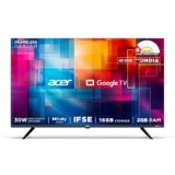 Acer 109 Cm (43 Inches) G Plus Series 4K Ultra Hd Led Smart Google Tv Ar43Udggr2851Ad