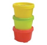 Aristo Swift Plastic Storage Container 300ml – Set Of 3 -Color May Vary