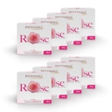 Patanjali Rose Body Cleanser Soap 125G, Refreshing Body Wash, Gentle Cleansing Soap, Suitable For All Skin Types (Pack Of 8)