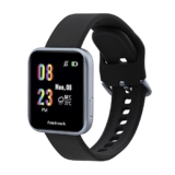 Fastrack Reflex Slay Smartwatch with Full Touch Screen 1.4-inch Display and 24×7 HRM & SpO2 Monitor-68024AP01 (Charcoal Black)