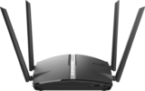 D-Link DIR-1360 Wireless Router 2.4 GHz, 5 GHz 1300 Mbps Wifi Speed Dual Band External Antenna Ethernet (Cable Broadband)(Black)