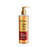 Streax Serum Shine Shampoo, 490 Ml For Frizzy And Dry Hair | Paraben-Free With Silicon Boosters & Vit B5 | Controls Frizz, For Smooth & Shiny Hair