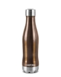 Milton New Duke 750 Thermosteel Hot And Cold Water Bottle, 620 Ml, Coffee Brown