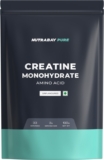 Nutrabay Pure Micronised Creatine Monohydrate | Pre/Post Workout Supplement -100 Gram Creatine(100 G, Unflavored)