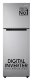 Samsung 236 L, 2 Star, Digital Inverter, Frost Free Double Door Refrigerator (Rt28C3032Gs/Hl, Gray Silver)