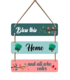 Saf Home Mdf Wooden Wall Hanging Home Decor Plates, Wall Painting, Wall Hanging For Home Decoaration, Office, Living Room, Wall Decoration