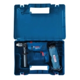 BOSCH GSB 600 Corded Electric Impact Drill Wrap Set| 600W Motor | Speed upto 3000 RPM | Rated Torque of 1.4 Nm | Impact rate of 48000 BPM | Forward/Reverse Rotation, Double Insulation | 1 Yr Warranty