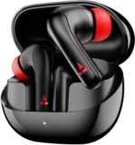 Boat Airdopes 131 Pro Buds W/ In Ear Detection, 4 Mics Enx Tech & 40 Hrs Playback Bluetooth(Active Black, True Wireless)