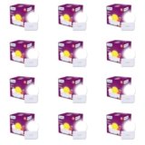 Philips 0.5W LED Bulb White | Joy Vision Plug-and-Play LED Night Lamp | Night Light for Bedrooms & Corridors | 2-Pin Socket | Energy Saving, Long Life | Pack of 12