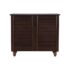 Hometown Bolton Engineered Wood Box Storage Queen Size Bed In Wenge Colour
