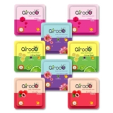 Airodo Air Freshener Power Pocket Gel For Bathroom And Toilet, Fragrance Booster, Lasts Upto 30 Days Assorted Mix Scents Pack Of 8 Refill (8 X 10 G)