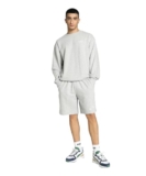 Puma Mens Relaxed Sweat Suit, Light Gray Heather, S (68370004)