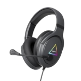 Amazon Basics 7.1 Usb Gaming Wired Over Ear Headphones With Mic | Virtual Surround Sound | 50Mm Driver | Rgb Leds (Black)