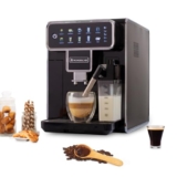 Wonderchef Regenta Fully Automatic Coffee Machine | For Brewing Americano, Cappuccino, Latte, Macchiato, Flat White, Espresso | Bean-To-Cup Coffee At 19 Bar Pressure