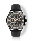 Daniel Klein Grey Dial with Leather Strap Watch for Men – DK.1.14291-3
