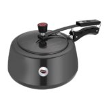 Nirlep NutriHealth 3 Litre Inner Lid Hard Anodized Aluminium Handi Pressure Cooker with Induction Bottom