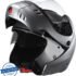 Axor Saber Motorbike Helmet(Nardo Grey, Black)
